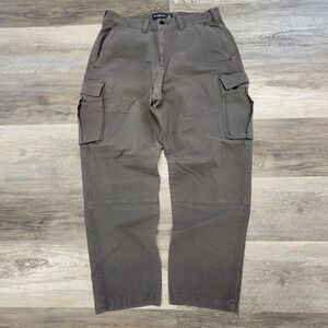 Abercrombie & Fitch Gray Pants Mens 31x30 (31x28) Tapered Stretch Tactical Cargo